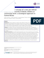 2014 - Vermeersch - MJ - Pre-referral tx for severely ill febril children in Guinea-Bussau - Qualitative