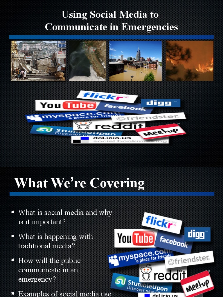 Social Media in Emergency Communication | PDF