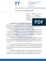 RESOLUCAO No 123.2020 - Define As Atribuicoes Do Tecnico em Refrigeracao e Climatizacao