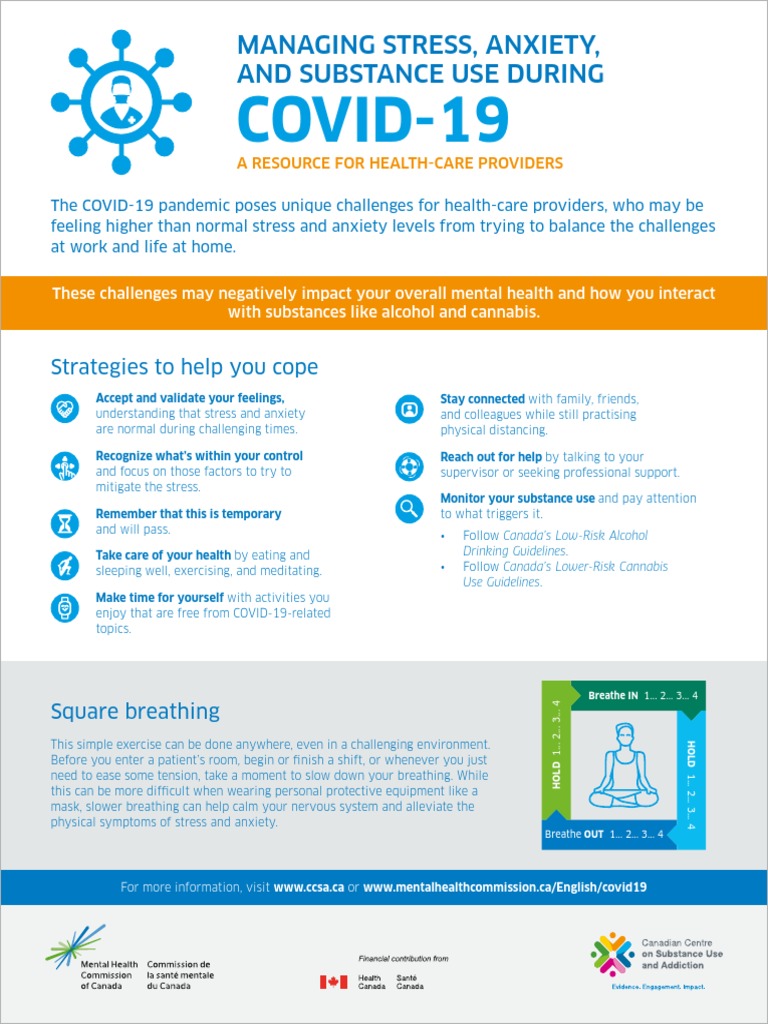 Coping with Stress in Healthcare During COVID-19 | PDF | Anxiety ...
