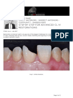 Step by Step For Advanced CL Iv Restorations: Ahmed Saad Direct Anteriors - Indirect Anteriors - Community - Shadeguides