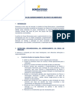 Estrutura de Gerenciamento de Risco de Mercado - Revisão Mai-12