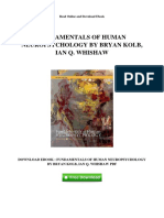 Fundamentals of Human Neuropsychology by Bryan Kolb Ian Q Whishaw PDF