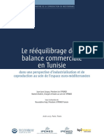 Ipemed Le Reequilibrage de La Balance Commerciale en Tunisie BD
