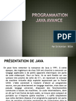 programmation Java avance Partie 1