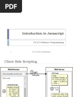Lecture # 2 - Introduction To Javascript