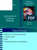 An Overview of Corporate Financing: Eighth Edition