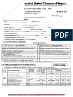 Formulaire Inscription Reinscription2017-2018 Master PDF