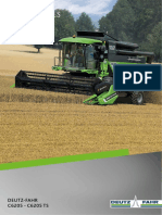 DEUTZ-FAHR C6205 SERIES COMBINE HARVESTER