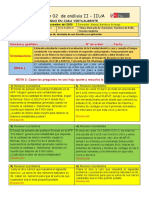 Evaluación 02 de II UA de Análisis II