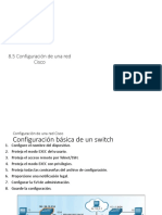 8.6 - Configuración de Dispositivos Cisco