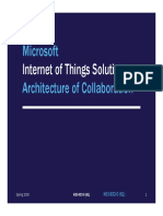Microsoft Architecture of Collaboration: Internet of Things Solution