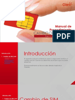 Manual de Procedimiento Cambio SIM