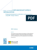 EMC Storage with Microsoft Hyper-V Virtualization