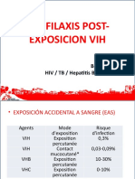 Profilaxis post-exposición VIH (PEP) en