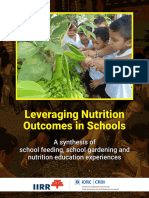 Leveraging nutrition outcomes in schools