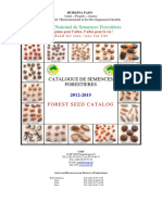 Catalogue de Semences