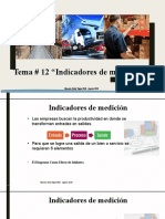 Tema # 12 Indicadores de Medicion.pptx
