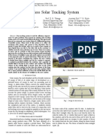 Motorless Solar Tracking System