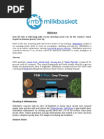 Milkbasket How The Idea of Delivering Milk at Your Doorsteps Made Way For The Country'S Third-Largest On-Demand Grocery Start-Up