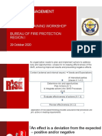 BFP Risk Based Training 28 Oct 2020