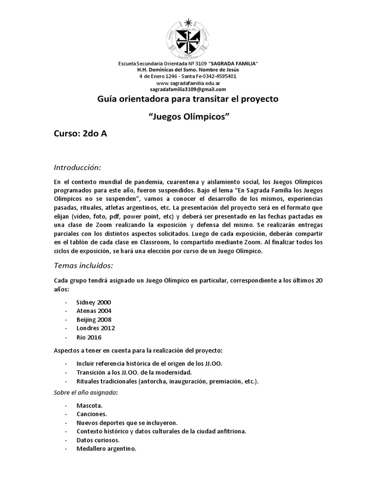 Copia de Juegos Olímpicos (Sidney 2000) PDF Juegos olímpicos