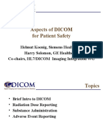 DICOM For Patient Safety