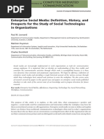 Leonardi - Et - Al-2013-Journal - of - Computer-Mediated - Communication - Enterprise Social Media Topic