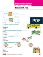 Skill Test Math CL3 D3