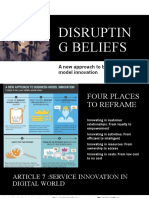 Disruptin G Beliefs: A New Approach To Business-Model Innovation