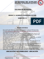 Sesión 15 - Yacimiento Petrolífero de Pirín