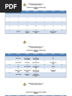 1st Quarter Learning Plan (ENGLISH 7)