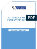 E - Enrollment Taxpayers Guide: Step by Step Guide