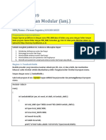 Praktikum 09 Pemrograman Modular (Lanj.) : NIM/Nama: Firman Saputra/4312011023