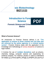 Forensic Biotechnology: BIOT-3123