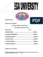 Design 0F Clutch: Mechanical Engineering 3 Year