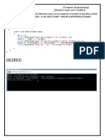 Task No 1:: (Lab No.03) (Computer Programming) (Primitive Types and Variables)