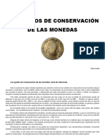 Los Grados de Conservacion de Las Moneda PDF