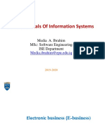 Fundamentals of Information Systems: Media A. Ibrahim MSC: Software Engineering Ise Department