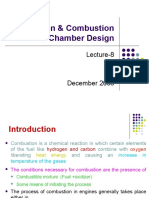 Combustion & Combustion Chamber Design: Lecture-8