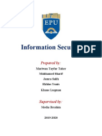 Information Security: Prepared by