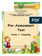 Pre Assessment