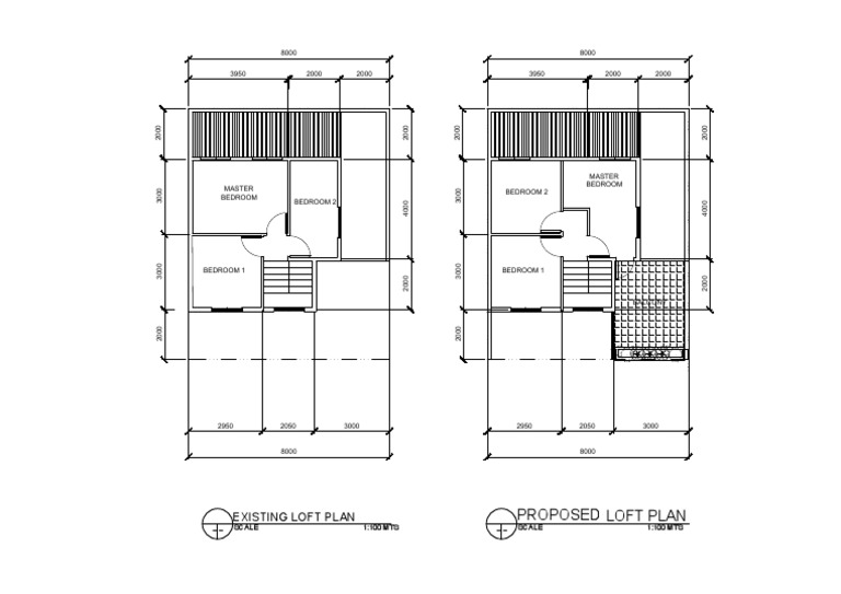 Loft and Bedroom Floor Plans | PDF