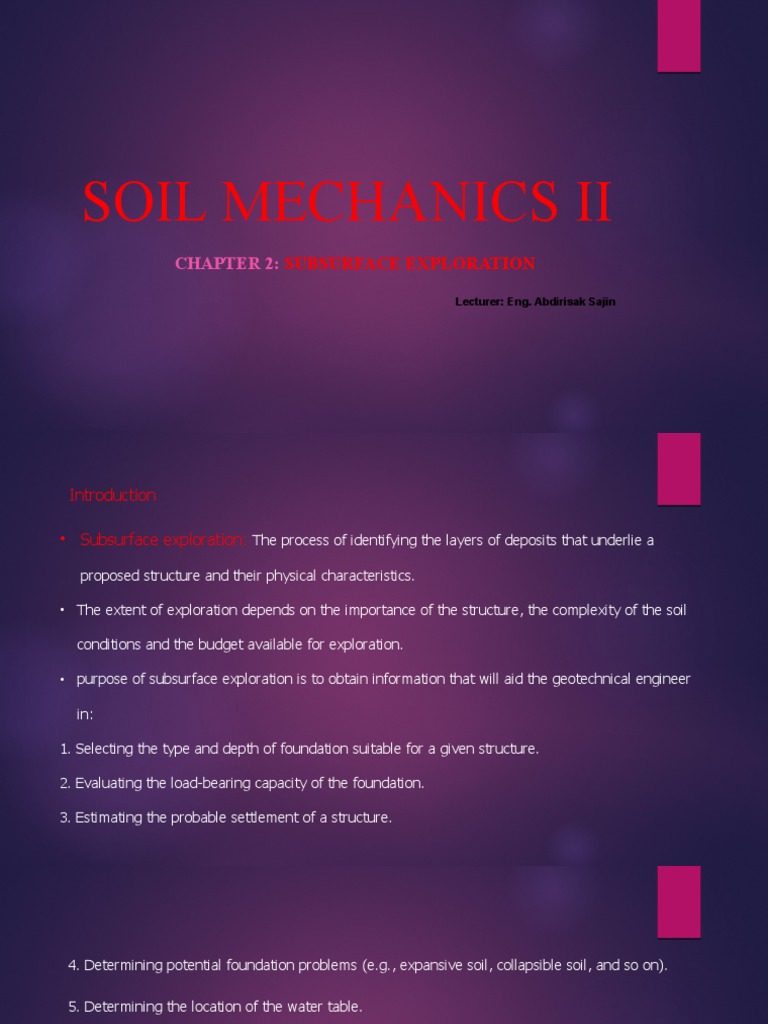 Soil Chapter 2 Slides | PDF | Civil Engineering | Nature