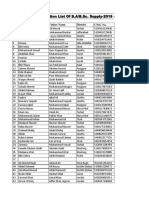 B.A B.Sc. Objection Cases of Supply 19