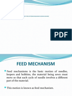 Different Types of Feeding Mechanism in Sewing Machines