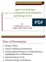 Passenger Coach Design - Ease of Maintenance & Examination and Design Tools