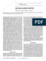 A Small Plot Potato Planter: Technical Note