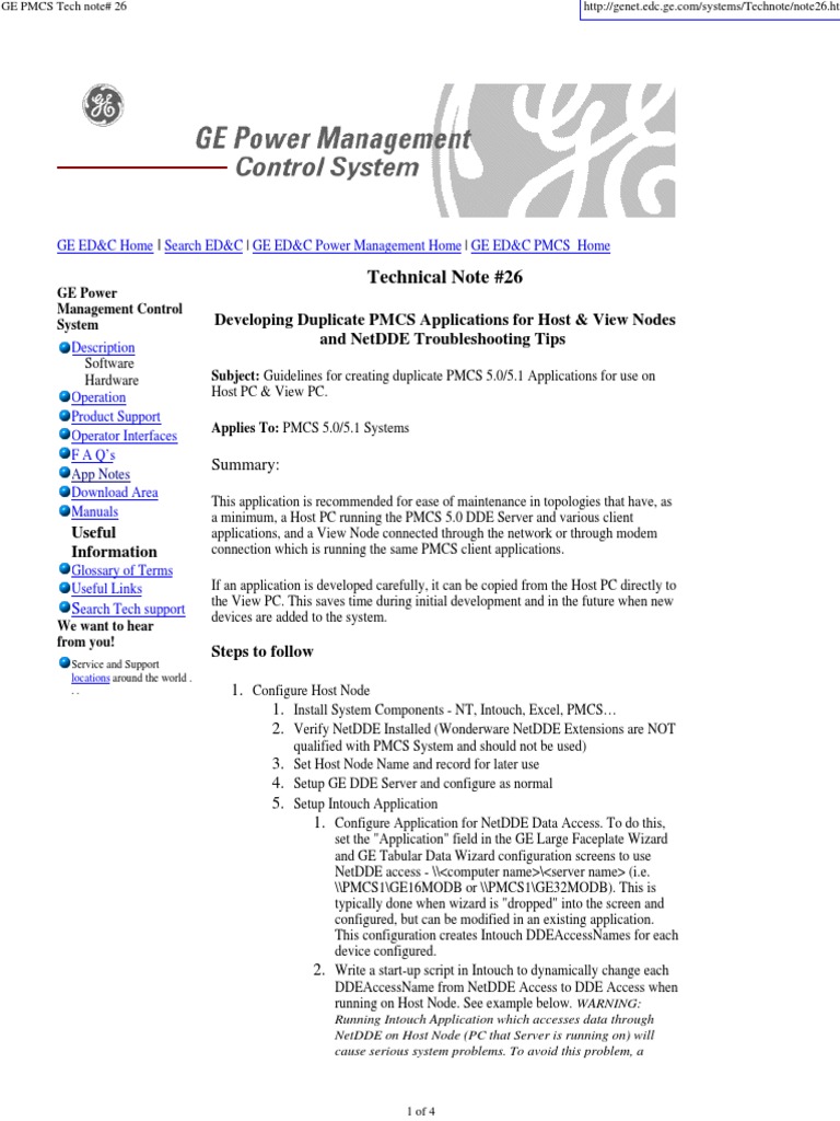 Technical Note 26 Developing Duplicate Pmcs Applications For Host