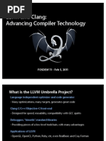 Download LLVM Clang - Advancing Compiler Technology by Raymond Tay SN48921683 doc pdf